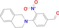 4-[3,4-Dihydroisoquinolin-2(1H)-yl]-3-nitrobenzaldehyde