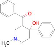 (4-hydroxy-1-methyl-4-phenylpiperidin-3-yl)(phenyl)methanone