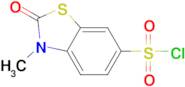 3-methyl-2-oxo-2,3-dihydro-1,3-benzothiazole-6-sulfonyl chloride