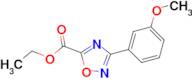 ethyl 3-(3-methoxyphenyl)-1,2,4-oxadiazole-5-carboxylate