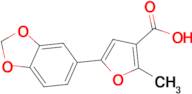 5-(1,3-benzodioxol-5-yl)-2-methyl-3-furoic acid