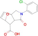 2-(2-chlorophenyl)-1-oxo-1,2,3,6,7,7a-hexahydro-3a,6-epoxyisoindole-7-carboxylic acid