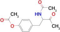 4-[2-(acetylamino)-3-oxobutyl]phenyl acetate