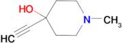 4-ethynyl-1-methylpiperidin-4-ol