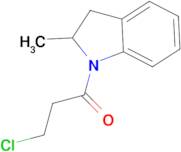 1-(3-chloropropanoyl)-2-methylindoline