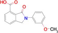 2-(3-methoxyphenyl)-3-oxoisoindoline-4-carboxylic acid