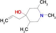 4-allyl-1,2,5-trimethylpiperidin-4-ol