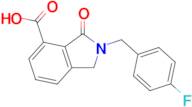 2-(4-fluorobenzyl)-3-oxoisoindoline-4-carboxylic acid