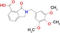 3-oxo-2-(3,4,5-trimethoxybenzyl)isoindoline-4-carboxylic acid