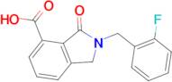 2-(2-fluorobenzyl)-3-oxoisoindoline-4-carboxylic acid