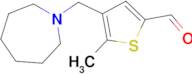 4-(azepan-1-ylmethyl)-5-methylthiophene-2-carbaldehyde