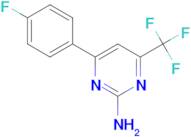 4-(4-fluorophenyl)-6-(trifluoromethyl)pyrimidin-2-amine