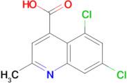 5,7-dichloro-2-methylquinoline-4-carboxylic acid