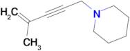 1-(4-methylpent-4-en-2-yn-1-yl)piperidine