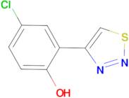 4-chloro-2-(1,2,3-thiadiazol-4-yl)phenol