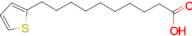 10-(2-thienyl)decanoic acid