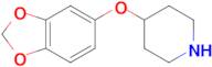 4-(1,3-benzodioxol-5-yloxy)piperidine