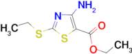 ethyl 4-amino-2-(ethylthio)-1,3-thiazole-5-carboxylate