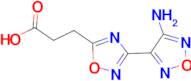 3-[3-(4-amino-1,2,5-oxadiazol-3-yl)-1,2,4-oxadiazol-5-yl]propanoic acid