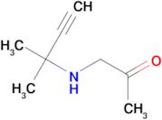 1-[(2-Methylbut-3-yn-2-yl)amino]acetone