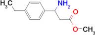 methyl 3-amino-3-(4-ethylphenyl)propanoate