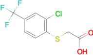 {[2-chloro-4-(trifluoromethyl)phenyl]thio}acetic acid