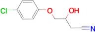 4-(4-chlorophenoxy)-3-hydroxybutanenitrile