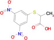 2-[(3,5-dinitrophenyl)thio]propanoic acid