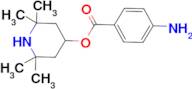 2,2,6,6-tetramethylpiperidin-4-yl 4-aminobenzoate