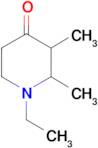 1-ethyl-2,3-dimethylpiperidin-4-one