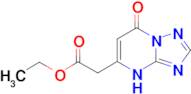 Ethyl 2-(7-oxo-4,7-dihydro-[1,2,4]triazolo[1,5-a]pyrimidin-5-yl)acetate