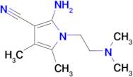 2-Amino-1-[2-(dimethylamino)ethyl]-4,5-dimethyl-1H-pyrrole-3-carbonitrile
