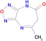 7-Methyl-4H-[1,2,5]oxadiazolo[3,4-b][1,4]diazepin-5(8H)-one