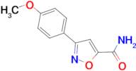 3-(4-Methoxyphenyl)isoxazole-5-carboxamide