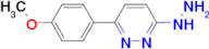 3-Hydrazino-6-(4-methoxyphenyl)pyridazine