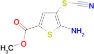 Methyl 5-amino-4-thiocyanatothiophene-2-carboxylate