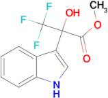 Methyl 3,3,3-trifluoro-2-hydroxy-2-(1H-indol-3-yl)propionate