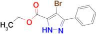 Ethyl 4-bromo-5-phenyl-1H-pyrazole-3-carboxylate
