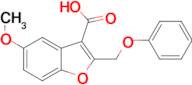 5-Methoxy-2-(phenoxymethyl)-1-benzofuran-3-carboxylic acid