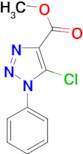 Methyl 5-chloro-1-phenyl-1H-1,2,3-triazole-4-carboxylate