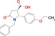 (2R,3R)-1-Benzyl-2-(4-ethoxyphenyl)-5-oxopyrrolidine-3-carboxylic acid