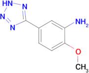 2-Methoxy-5-(1H-tetrazol-5-yl)aniline