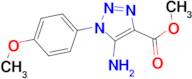 Methyl 5-amino-1-(4-methoxyphenyl)-1H-1,2,3-triazole-4-carboxylate