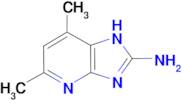 5,7-Dimethyl-1H-imidazo[4,5-b]pyridin-2-amine