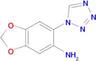 6-(1H-Tetrazol-1-yl)benzo[d][1,3]dioxol-5-amine