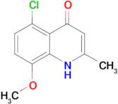 5-Chloro-8-methoxy-2-methylquinolin-4-ol