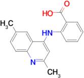 2-[(2,6-Dimethylquinolin-4-yl)amino]benzoic acid