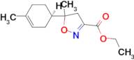 Ethyl 5-methyl-5-[(R)-4-methylcyclohex-3-en-1-yl]-4,5-dihydroisoxazole-3-carboxylate