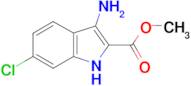 Methyl 3-amino-6-chloro-1H-indole-2-carboxylate