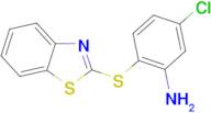 2-(Benzo[d]thiazol-2-ylthio)-5-chloroaniline